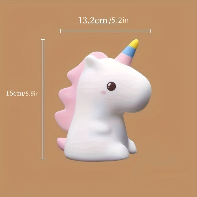 UnicornGlow Night Light - Colorful LED Lamp with Cover