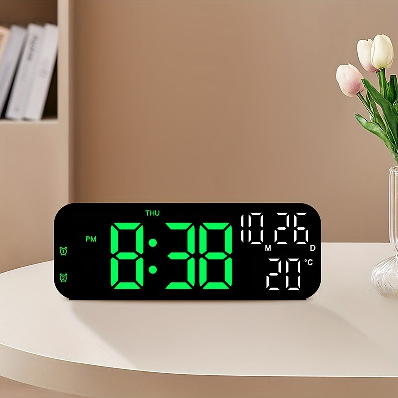 DeskTime - Elegant Digital USB Clock with Date