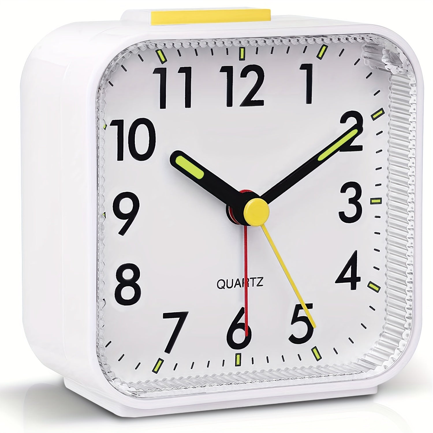 TimeRest Alarm Clock - Classic Square Travel Alarm Clock