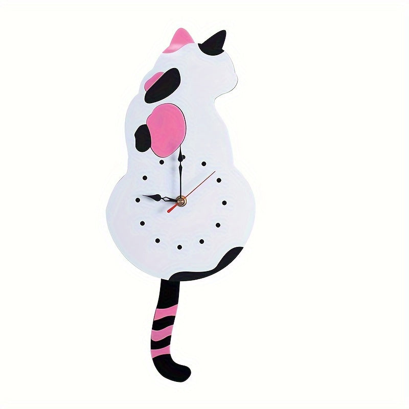 SwingTail Clock - Style Schommelstaart Cat Wall Decoration