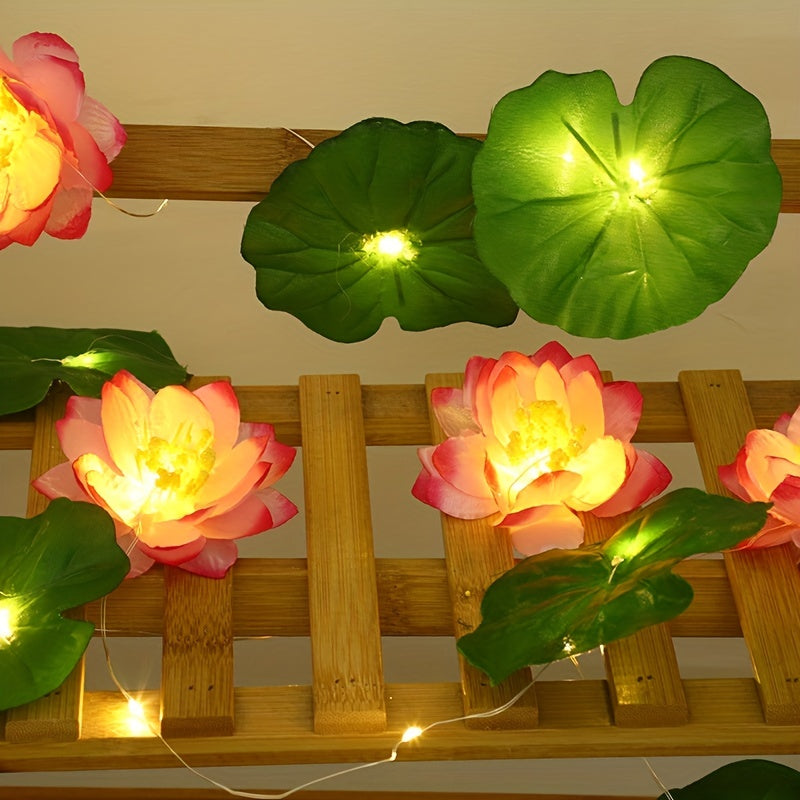 SolarLily - Solar Energy Lotus Decoration for Garden