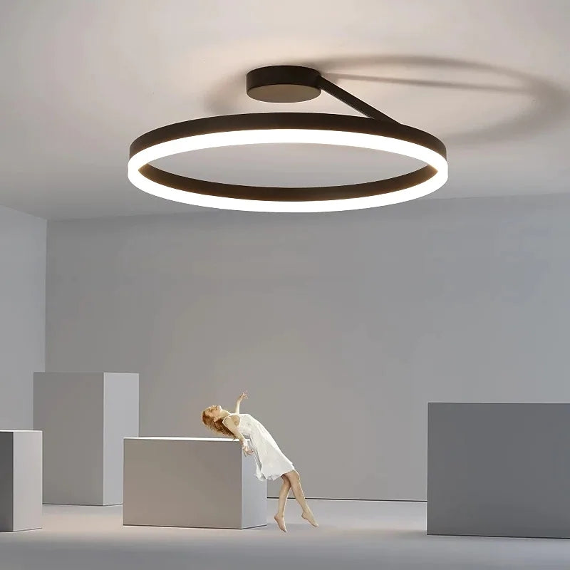ArishaGlow - Luxurious Gold LED Ceiling Lighting