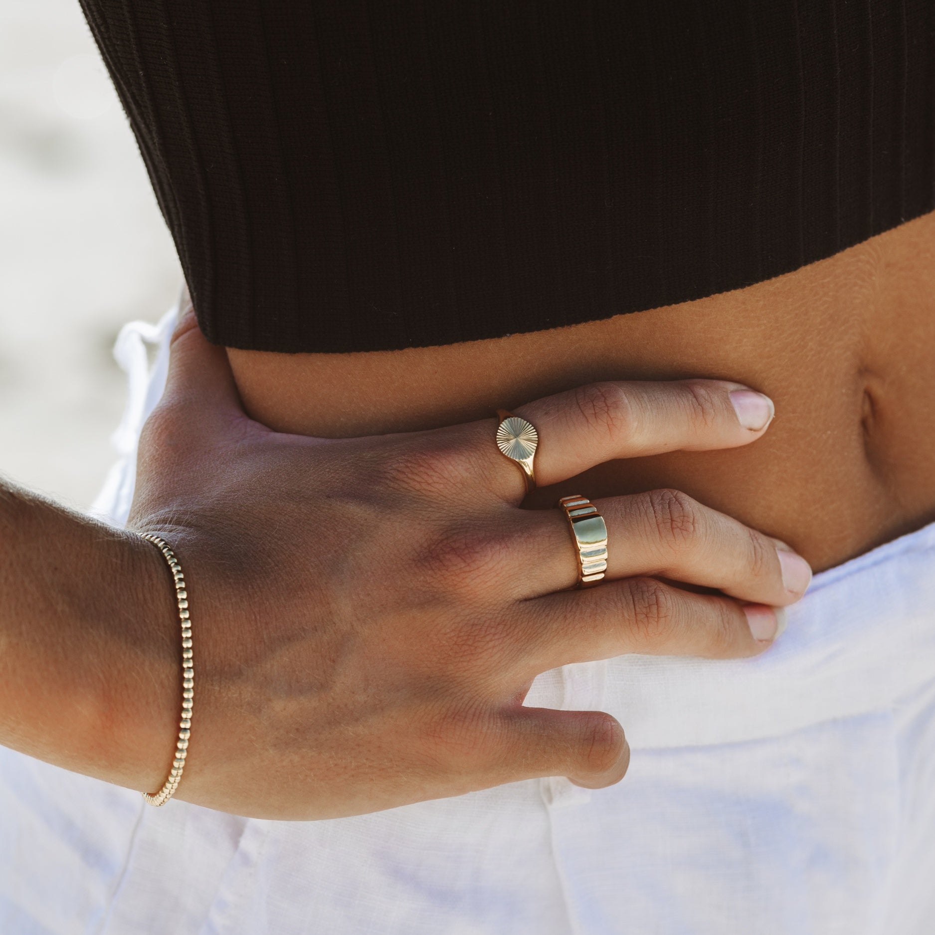 Stylish Nova Bead Bracelet for a Refined Look