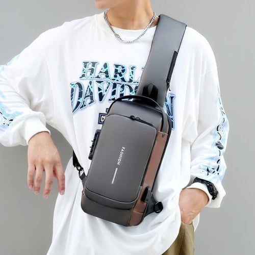 UrbanGuard Crossbody - Stylish and Secure Shoulder Bag