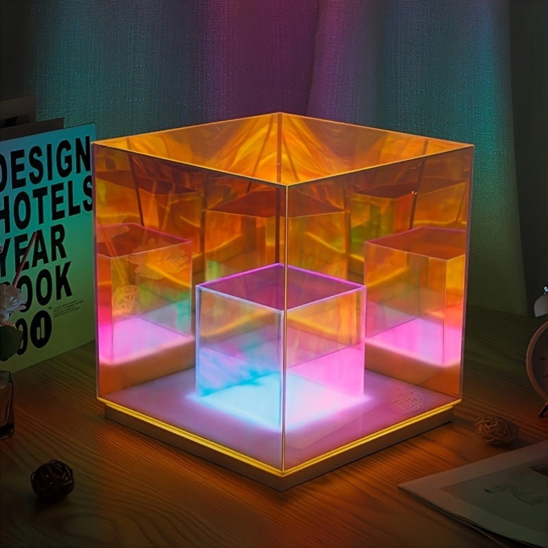 LumiSky - Adjustable Starry Sky Table Lamp Geometric
