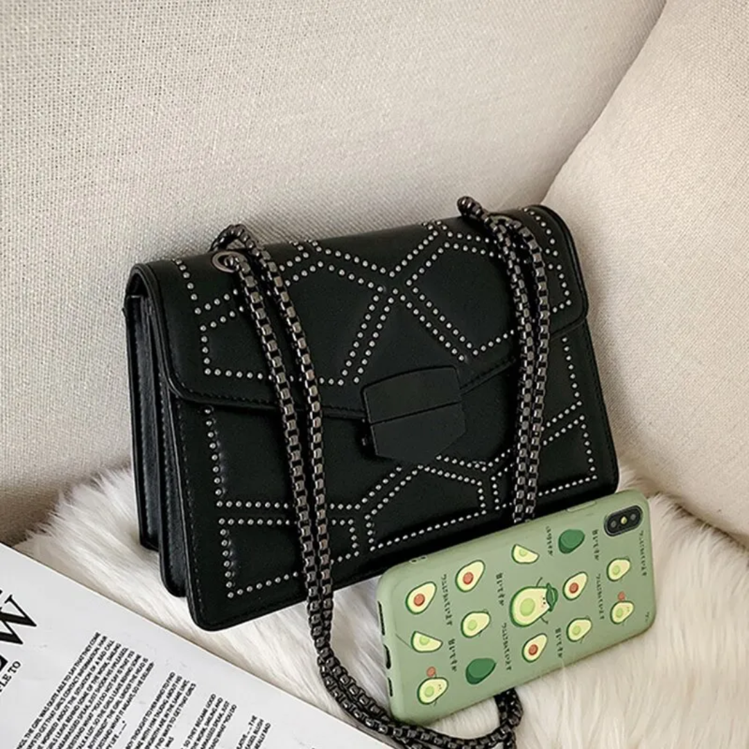 Victoria Axelväska - Lyxig Vintage Handväska för Damer