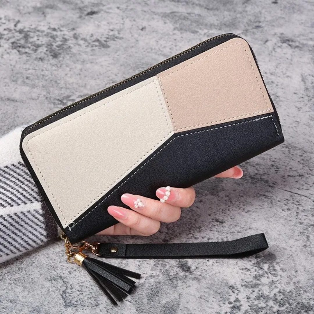 GeoChic - Stylish Long Wallet for Women