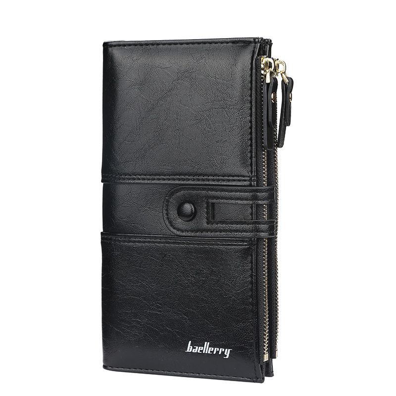 ClassicWallet - Stylish Double Zipper Case