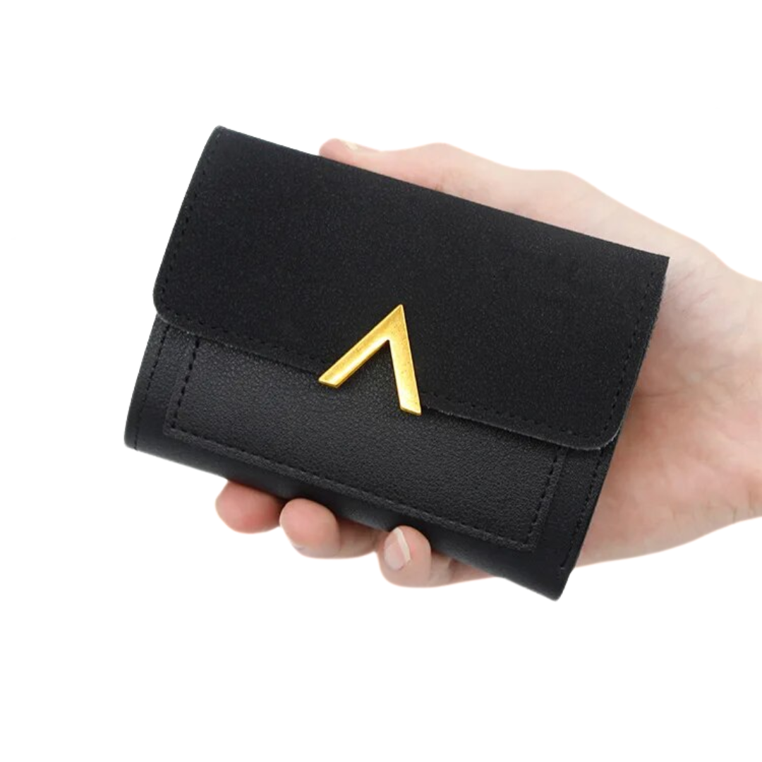 VelvetCoin - Compact Leather Wallet for Women