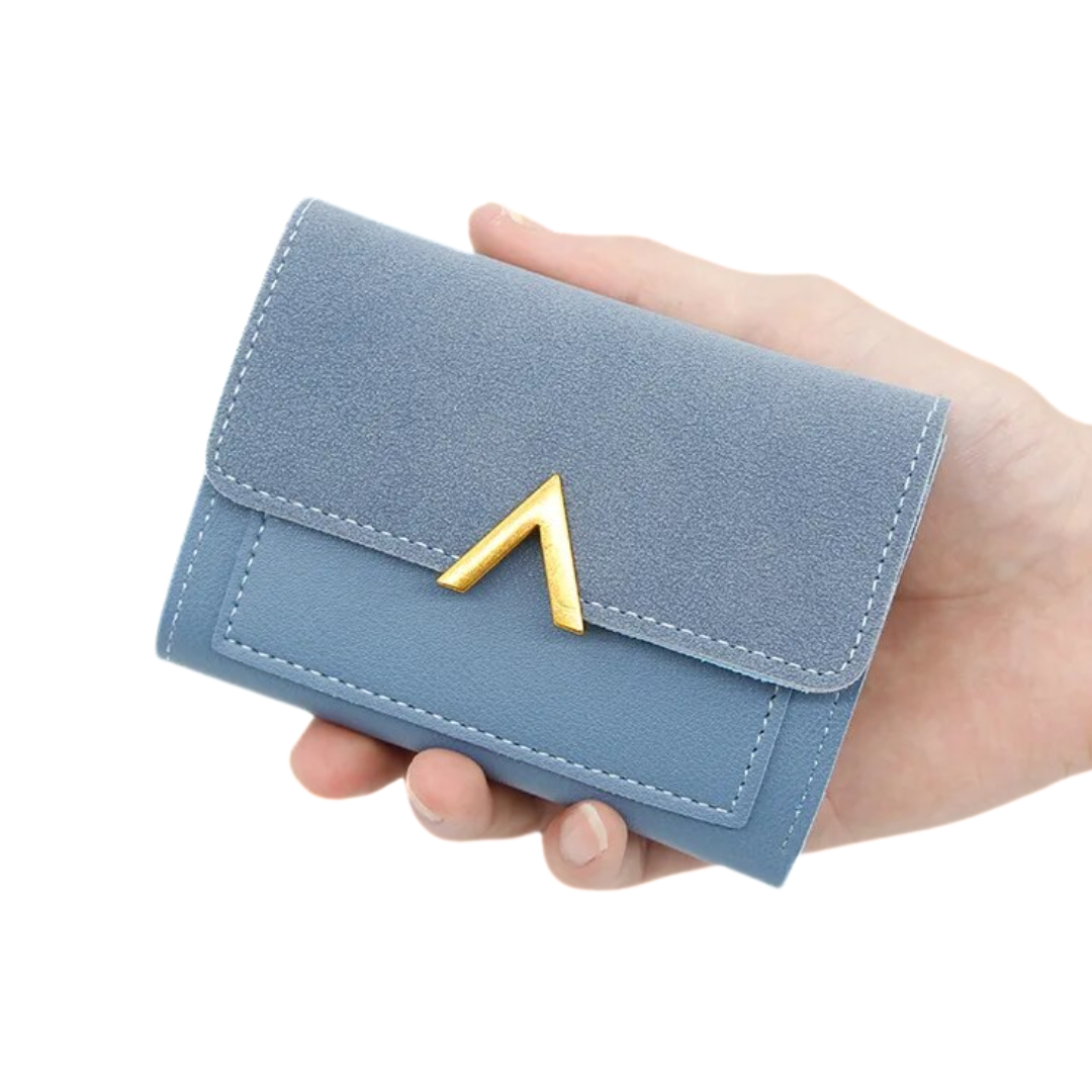 VelvetCoin - Compact Leather Wallet for Women