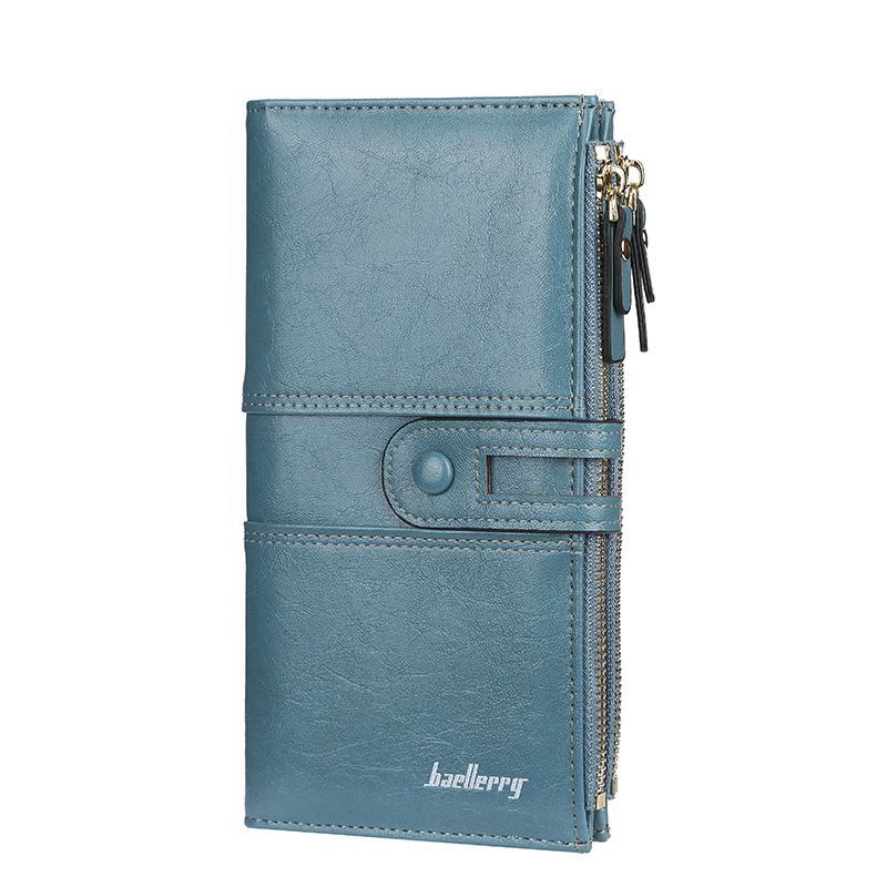 ClassicWallet - Stylish Double Zipper Case