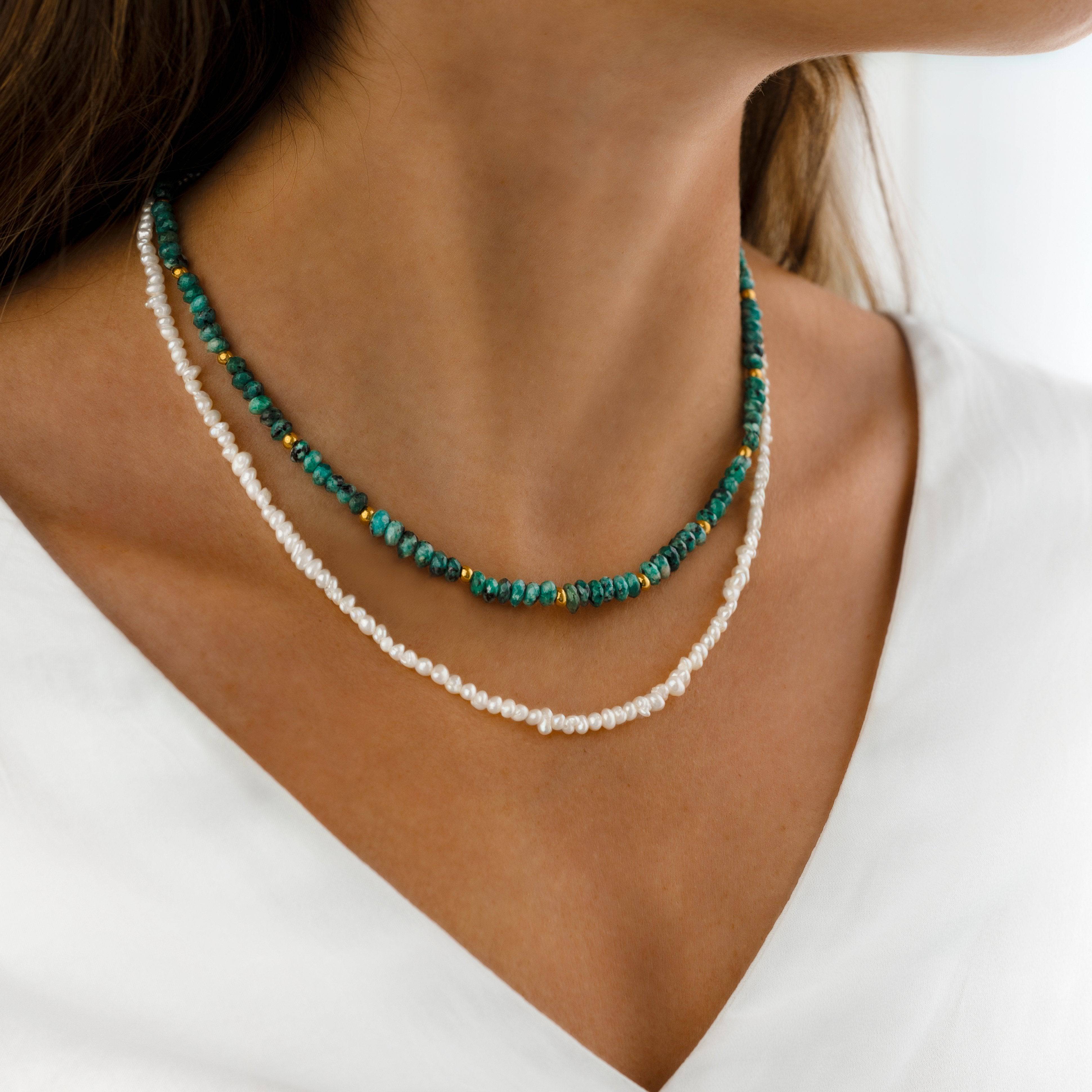 Invigorating Maya Jade Necklace for a Radiant Look