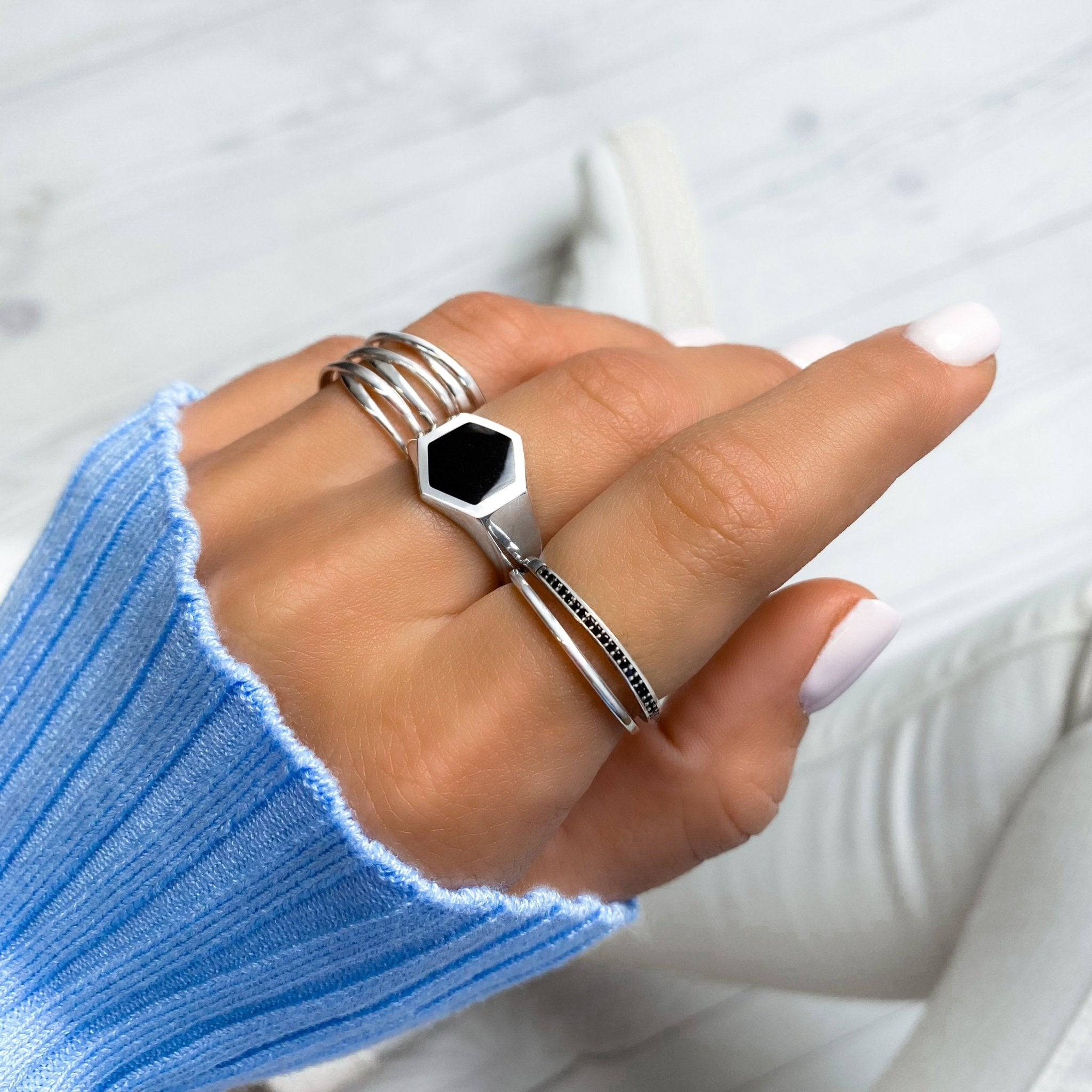 Elegant branched ring - Nora