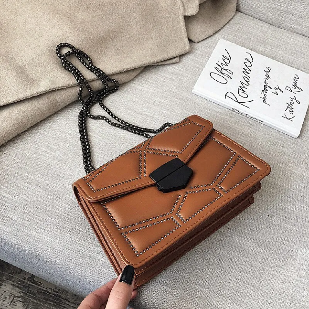 Victoria Axelväska - Lyxig Vintage Handväska för Damer