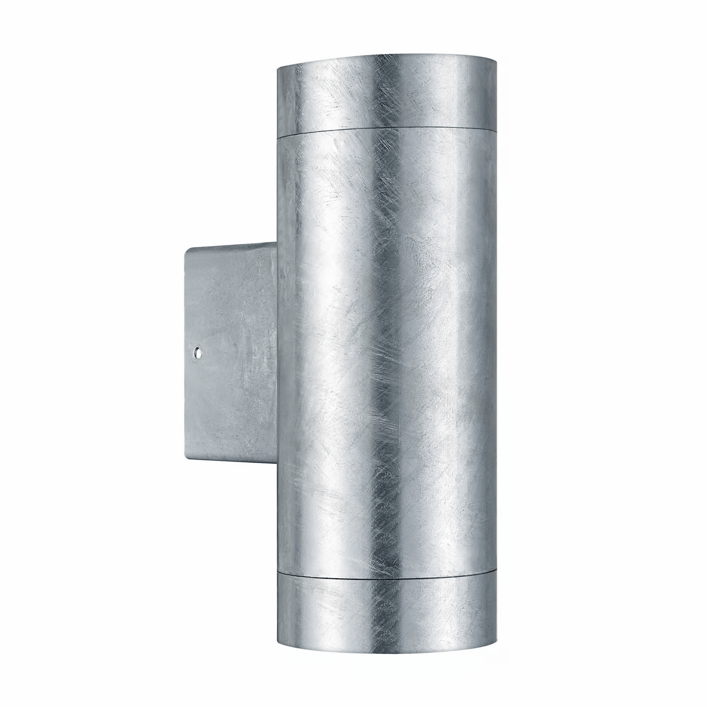 UrbanGlow Lamp – Sleek Silver Up-Down Outdoor Lamp