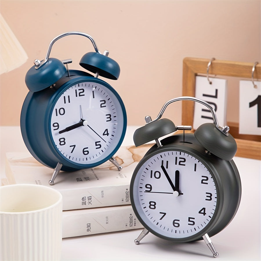 TimeRing Clock - Retro Metal Alarm Clock