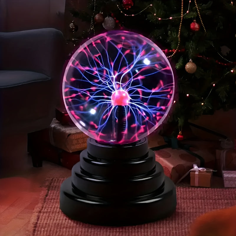 PlasmaGlow - Interaktiv LED Plasmaboll med USB