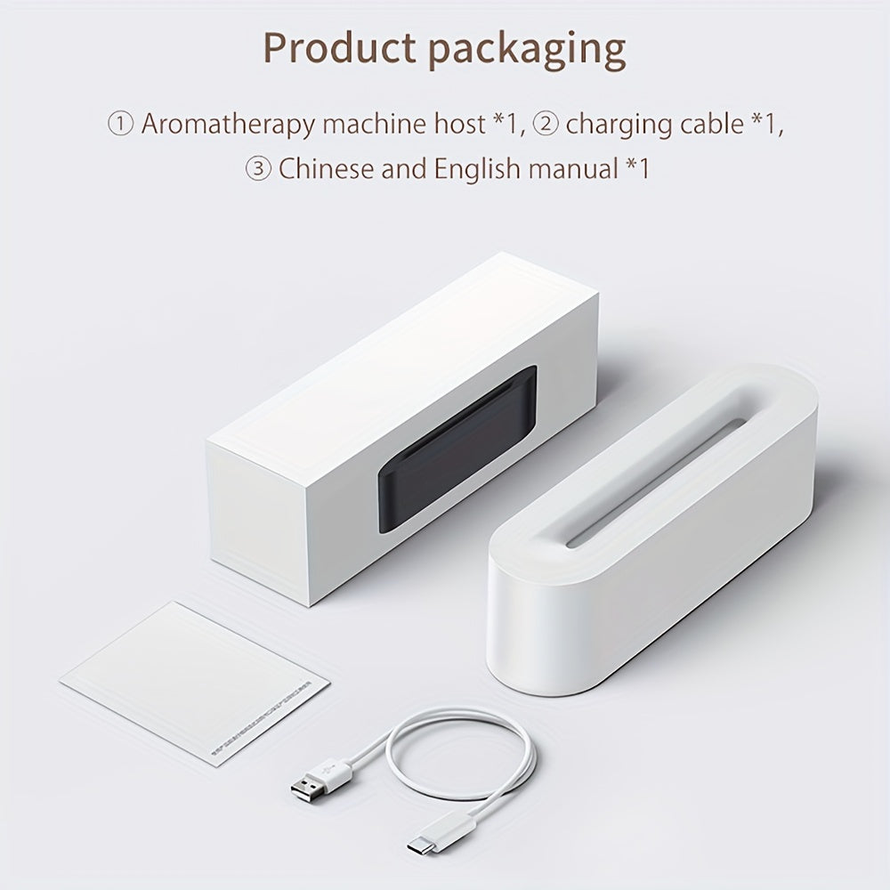 FlameGlow – USB Aroma Lamp with Colorful Flame