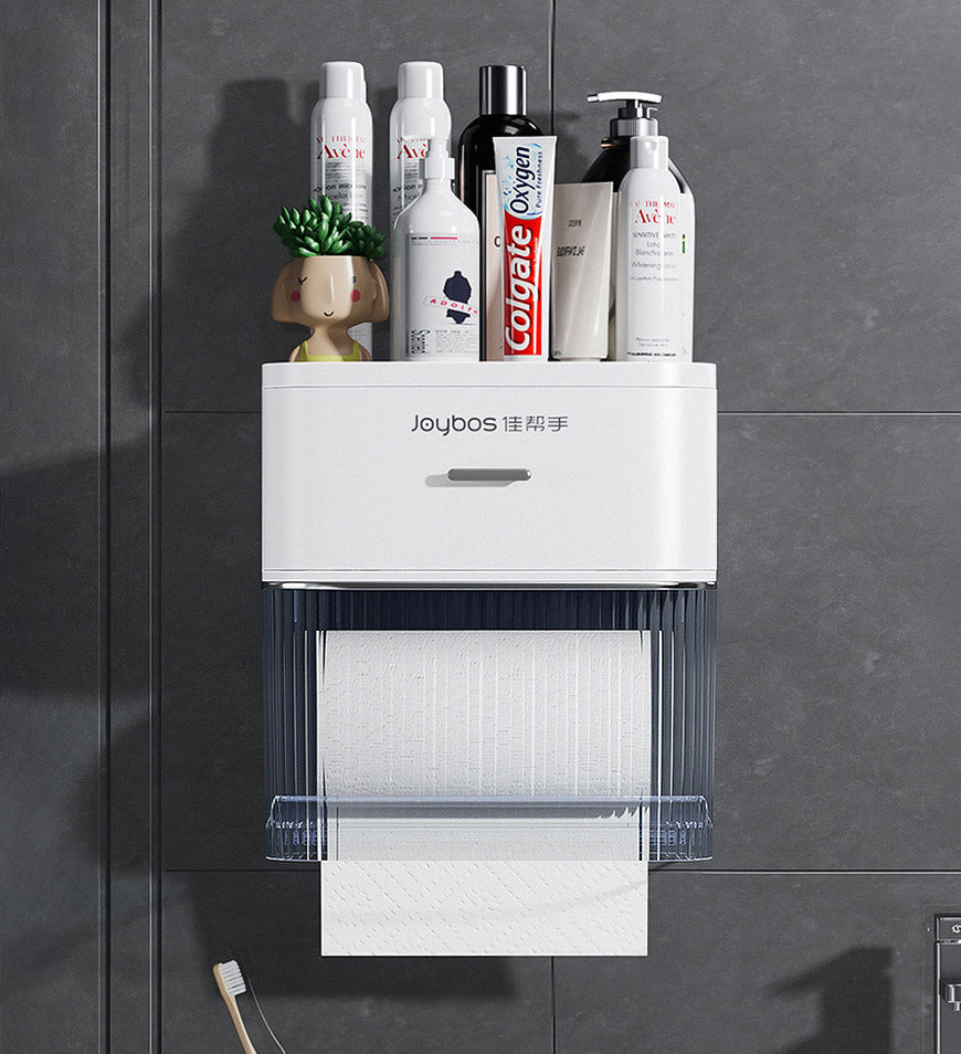 SmartStore - Luxe Toilet Paper Holder with Storage Space
