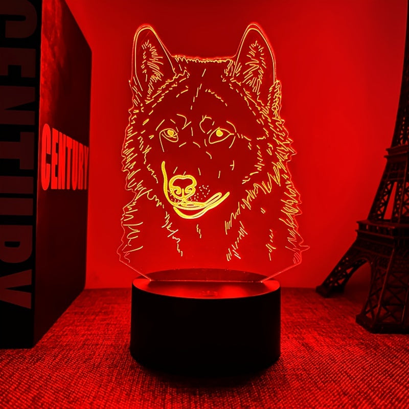 WolfLicht – 3D Stämningsljus med Touchfunktion