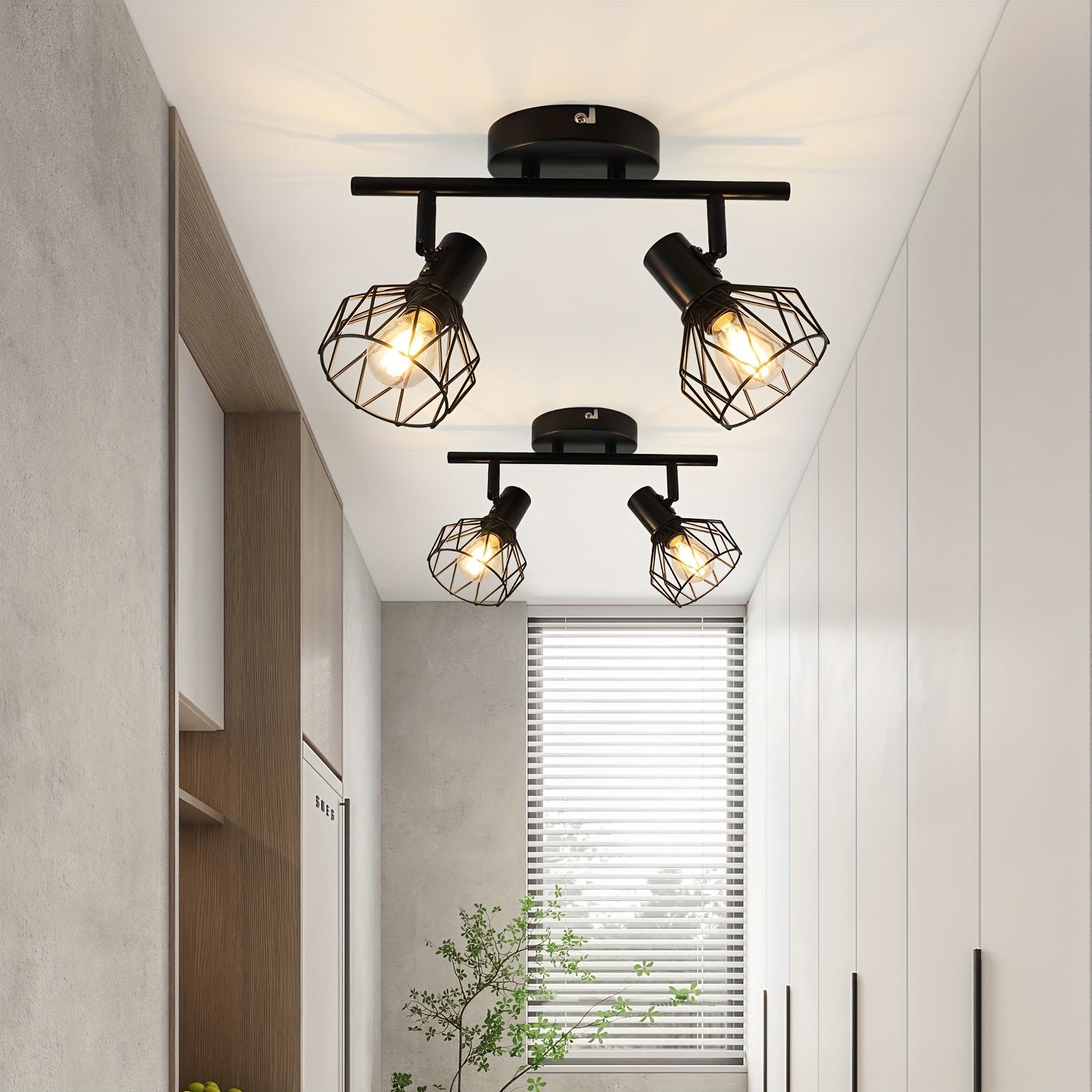 SpotFlex Light – Adjustable LED Ceiling Light with 2 Balls