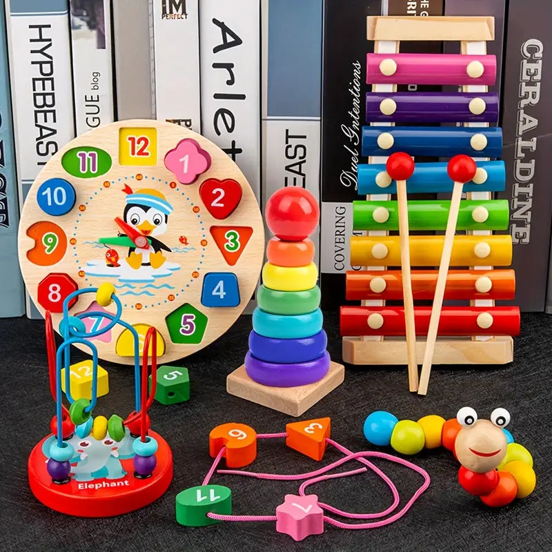 5-in-1 Montessori Playset for Kids - Discover Creative Playfulness