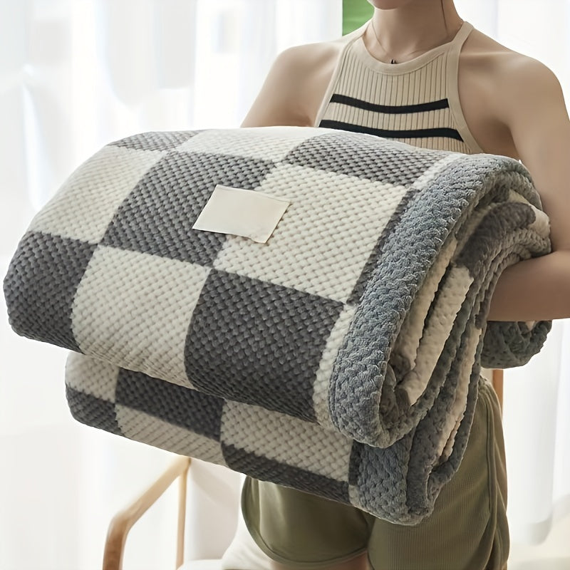 NLDD Coral Chips – Luxurious seasonal blanket for the living room