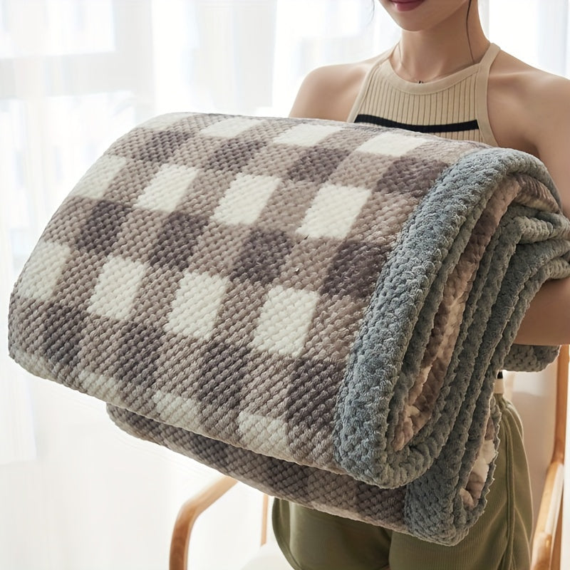 Cozy Plaid – Luxurious Milk Fleece Blanket for Ultimate Comfort