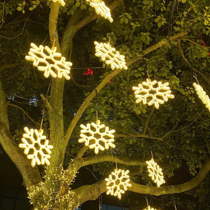 SterrenLicht - Magical LED Snowflake Lighting for Parties