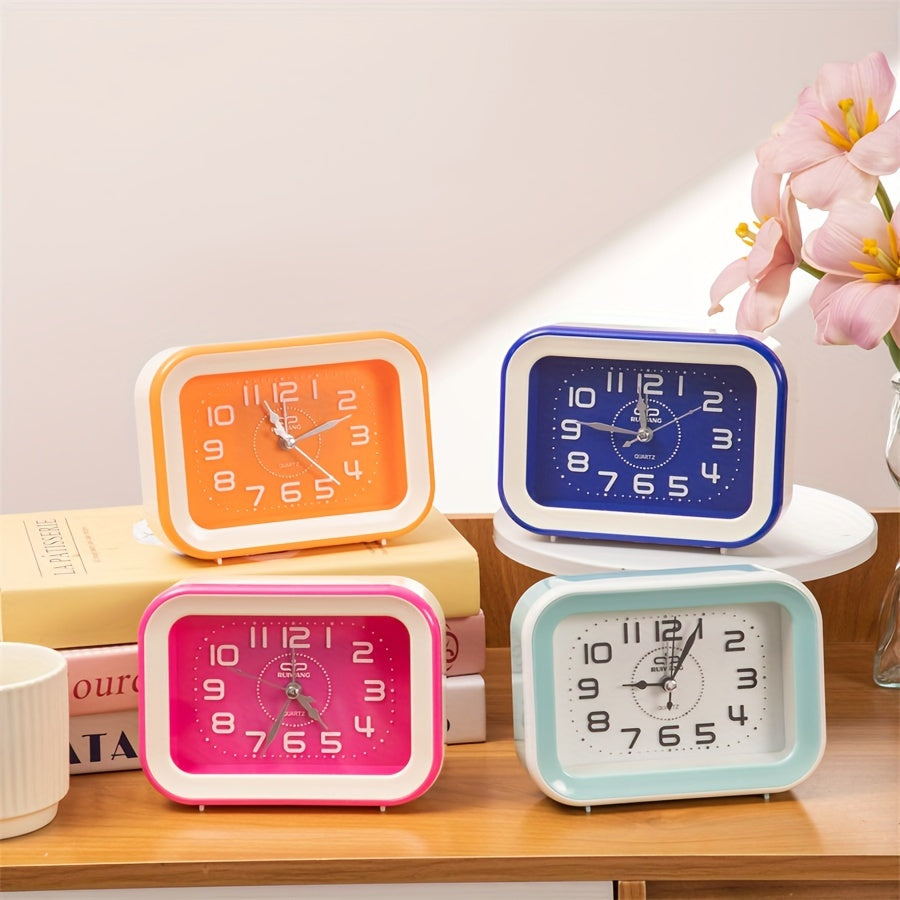 TimeCharm Clock - Retro Colorful Alarm Clock with Design
