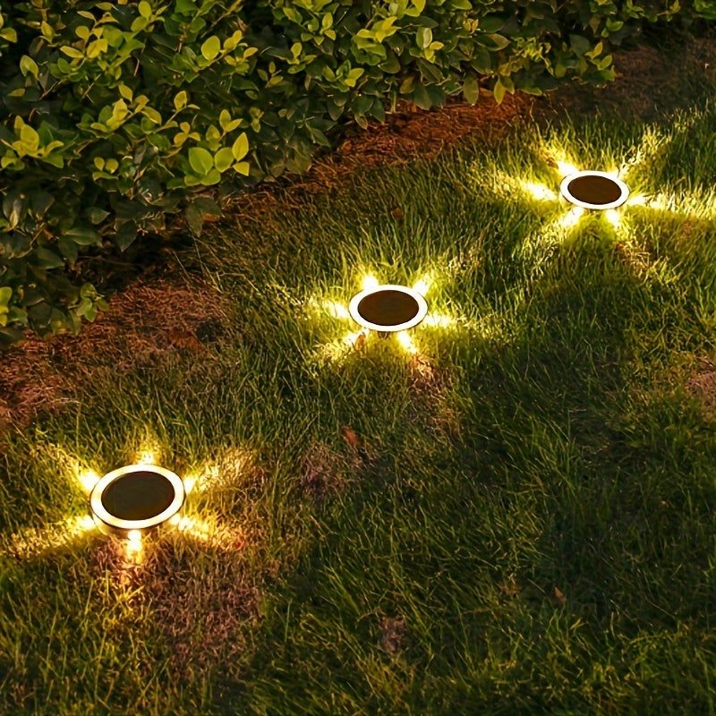 SolarGlow – 6 LED Outdoor Garden Lighting