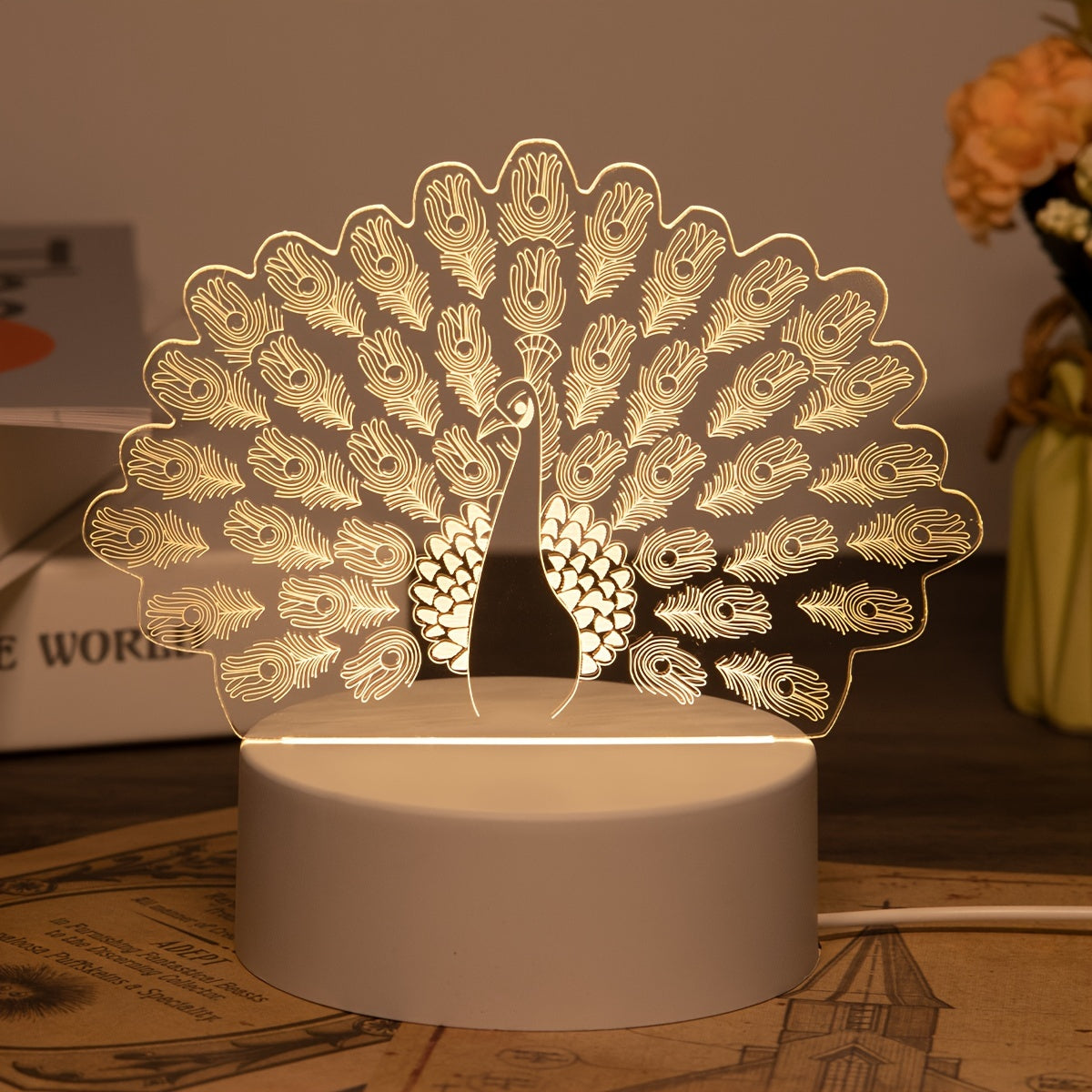 LumiPauw - Creative USB LED Desk Lamp