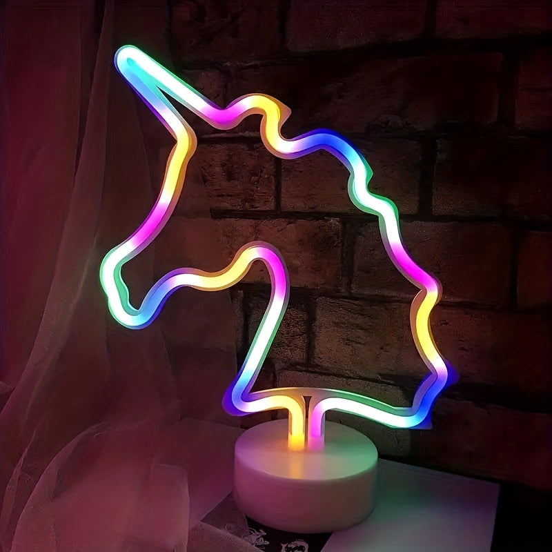 UnicornGlow Lamp - Neon Unicorn USB Desk Lamp for Party Decoration