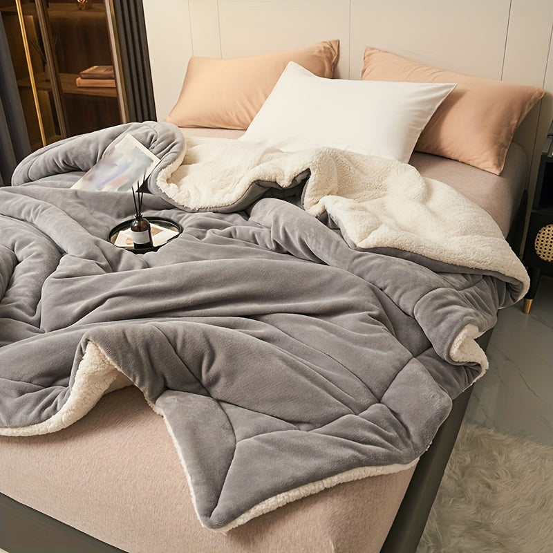CozyWarm - Luxurious Milk Fleece Double-Sided Throw