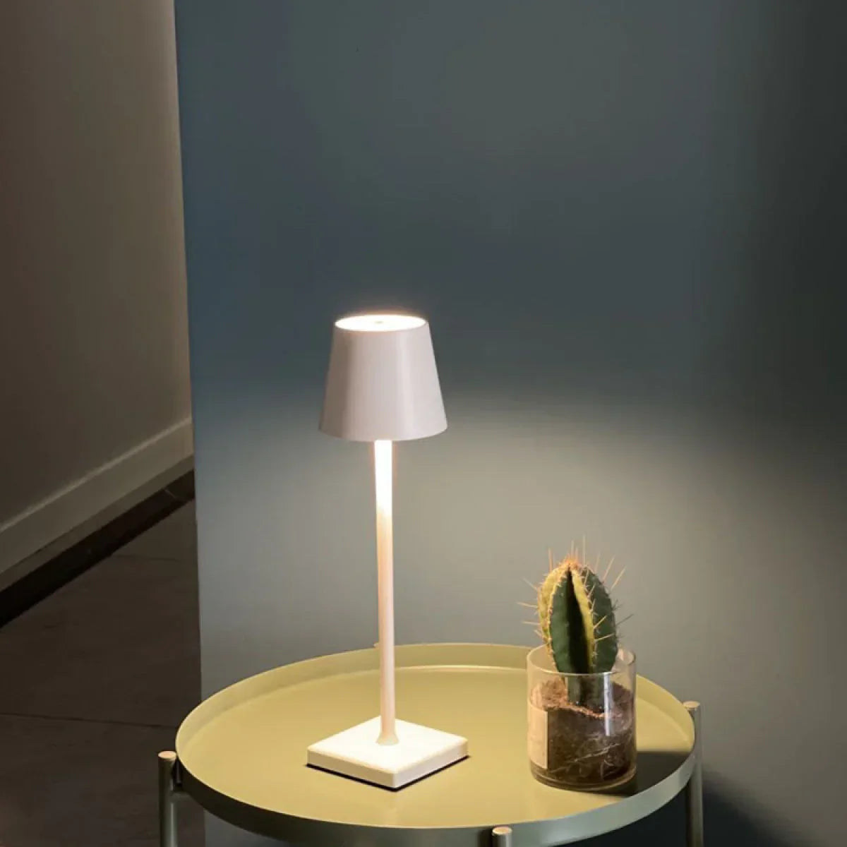 LumiAura - Portable LED Table Lamp with Dimming Function