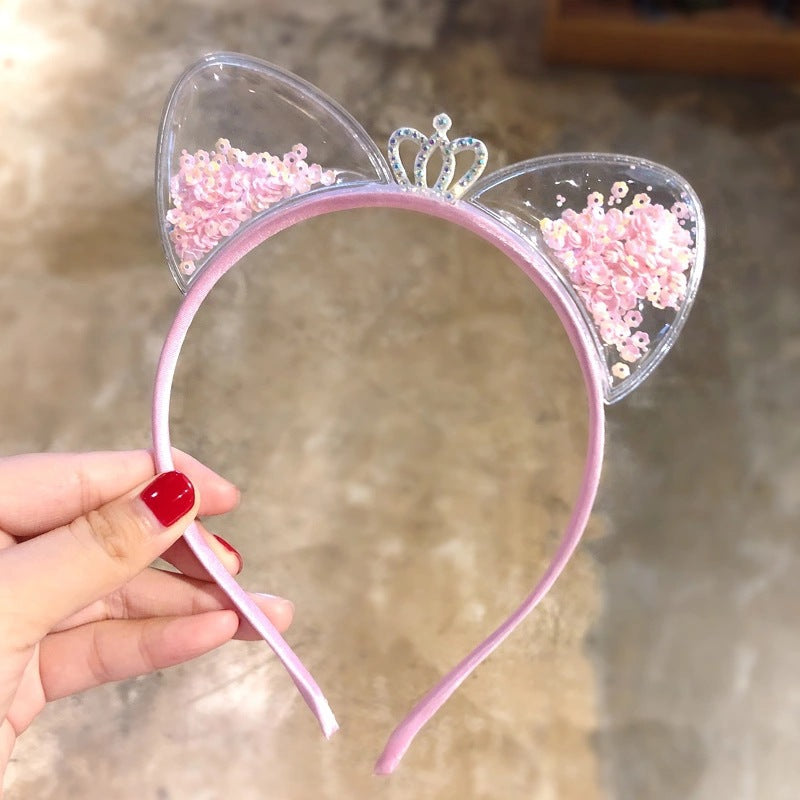 GlamTiara - Elegant Glitter Headband for Women