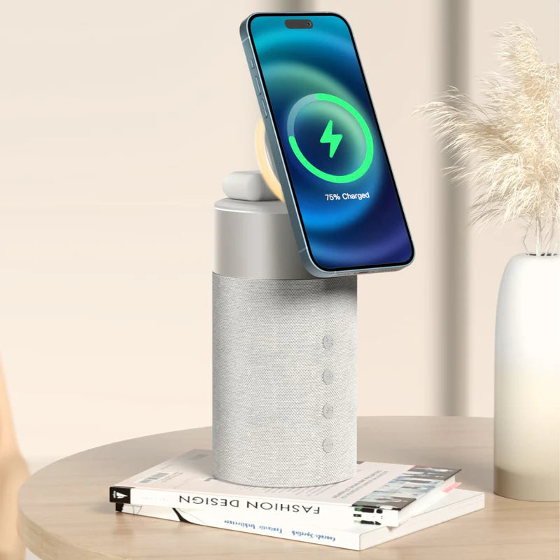 SoundWave Pro - Portable Bluetooth Speaker with Powerbank