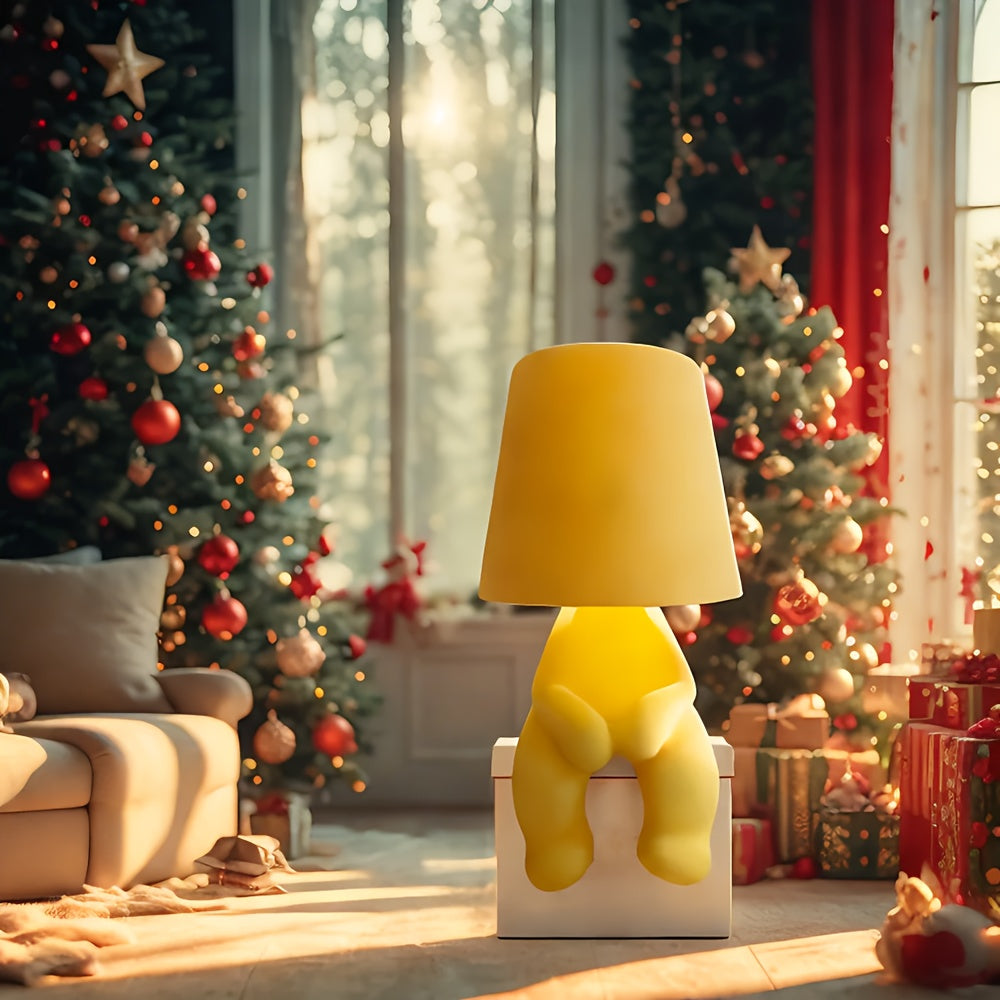 ThinkLight – Modern Touch Table Lamp with USB Charging Function