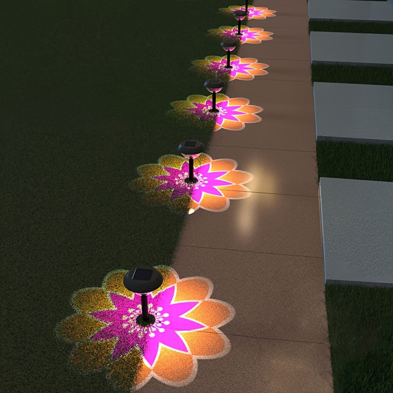 LumiLuxe - Modern Solar LED Garden Lamp
