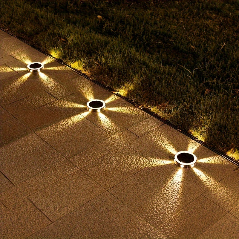 SolarGlow – 6 LED Outdoor Garden Lighting