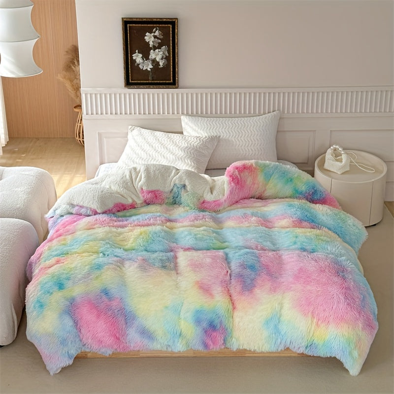 Luxe Thick Lambskin Throw for Warmth and Elegance