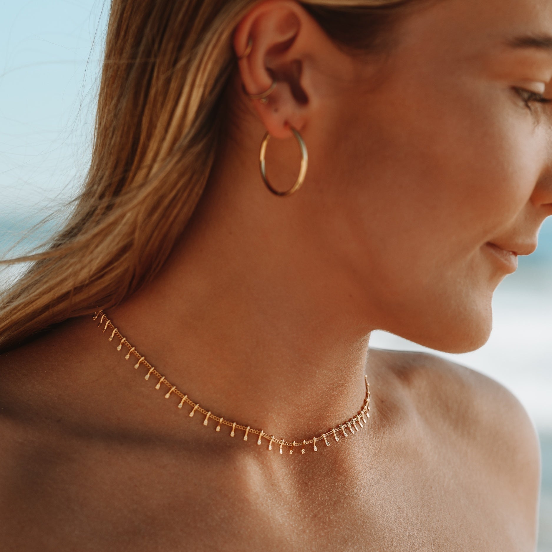 Elegant Minimalist Women's Necklace - Antigua