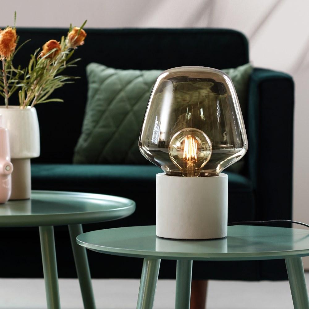Elegant CementGlo Petite Table Lamp - for a Luxurious Interior
