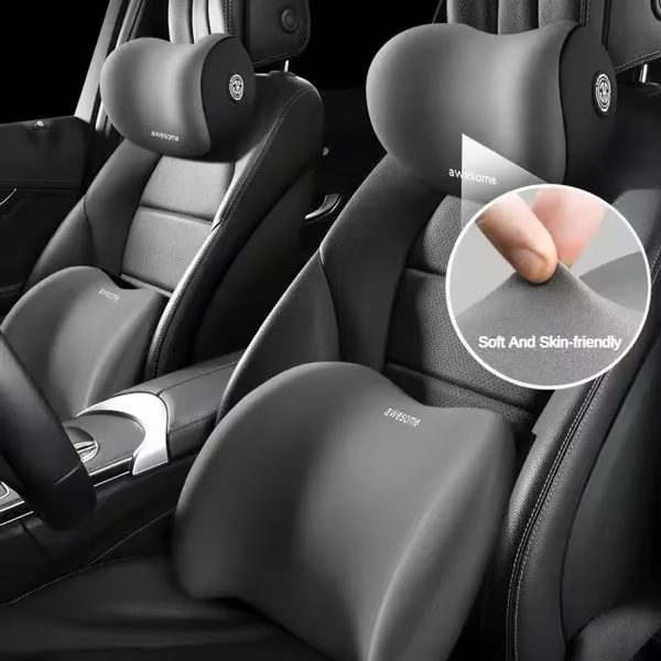 DriveEase - Luxury Pillow Set for Optimal Travel Comfort