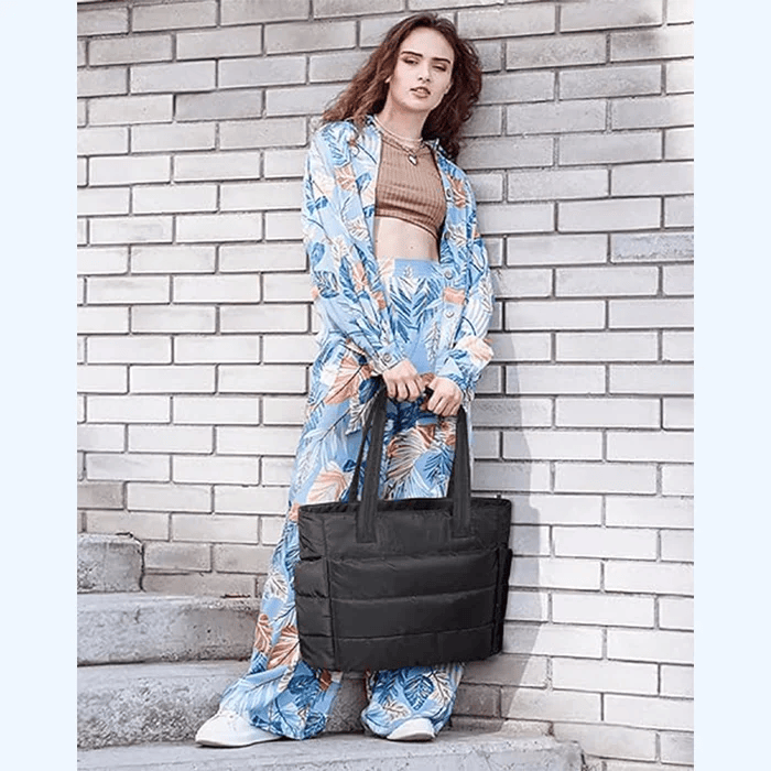 FlexiPuff Bag – Spacious and Modern Handbag