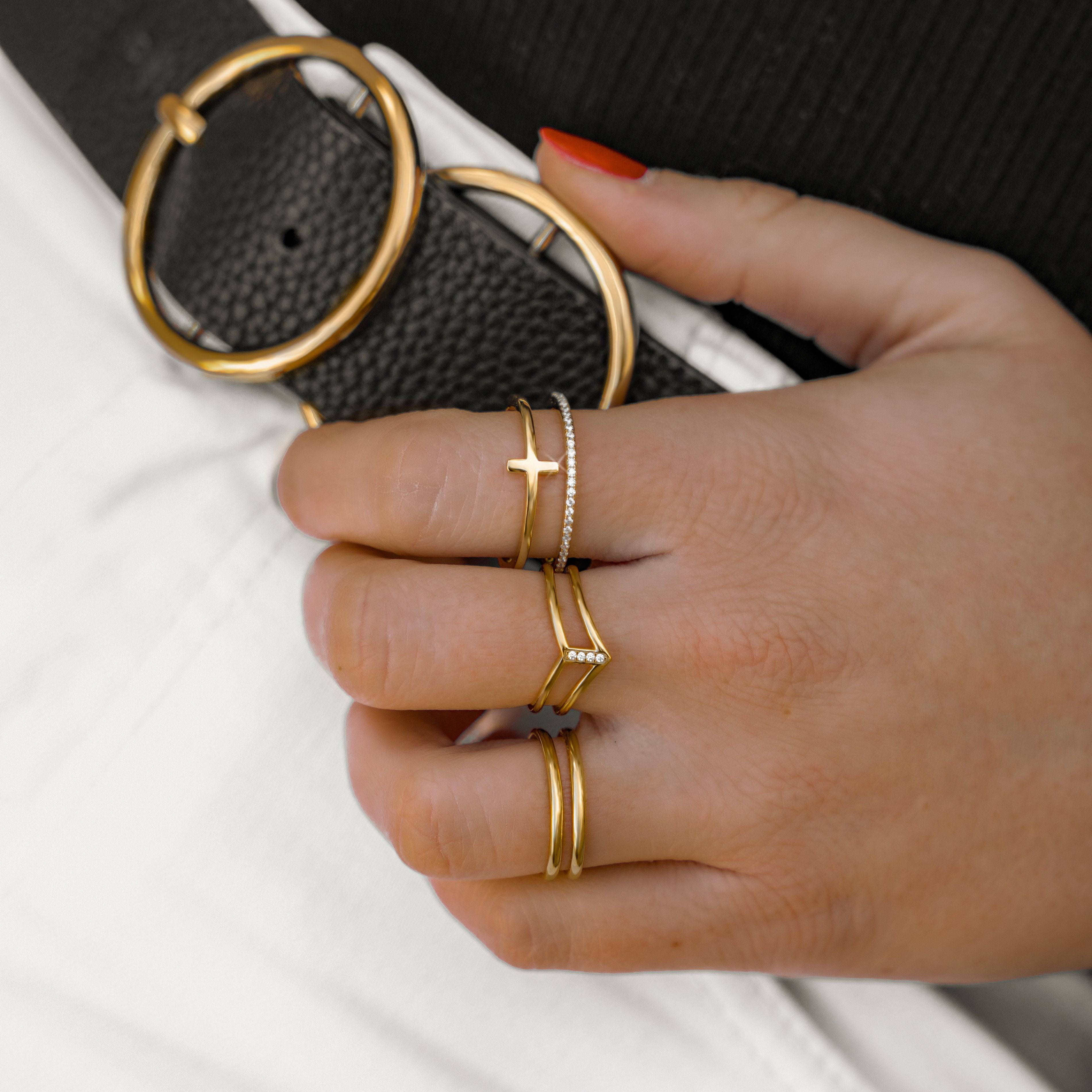 Amaya Double Earrings - Elevate Your Style