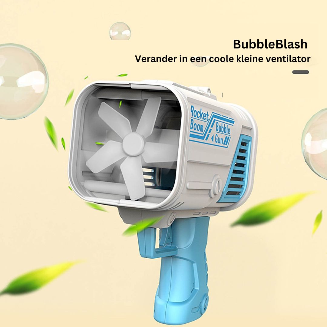 EndlessBubbles Blaster - Battery-Free Fun for Everyone