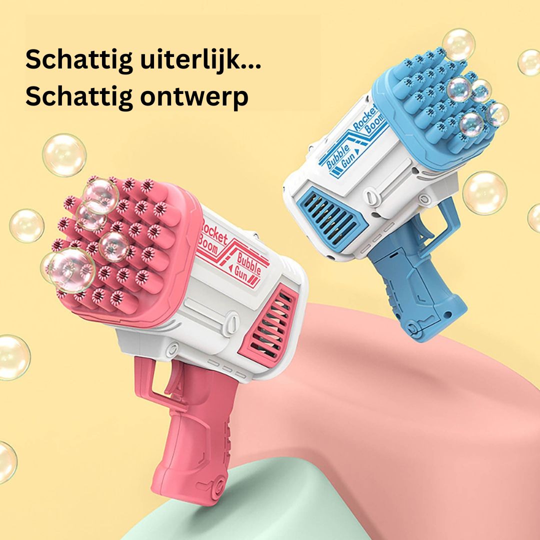 EndlessBubbles Blaster - Battery-Free Fun for Everyone