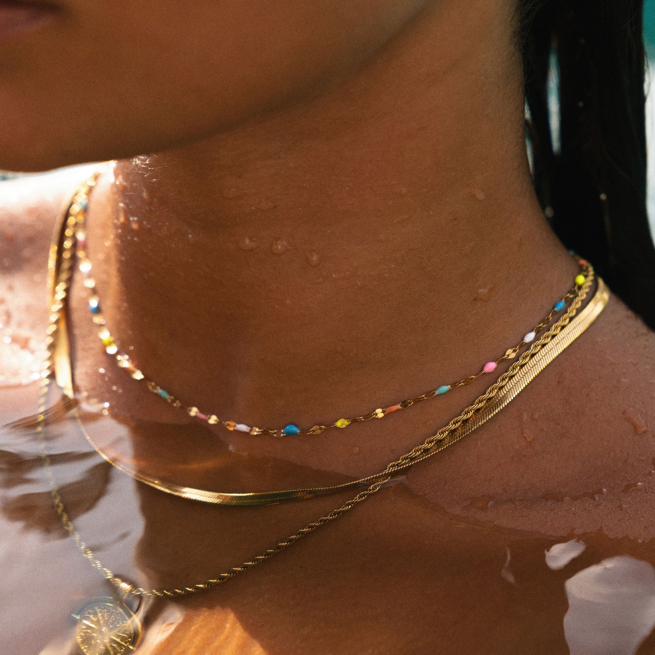 Selina's amazing rainbow necklace