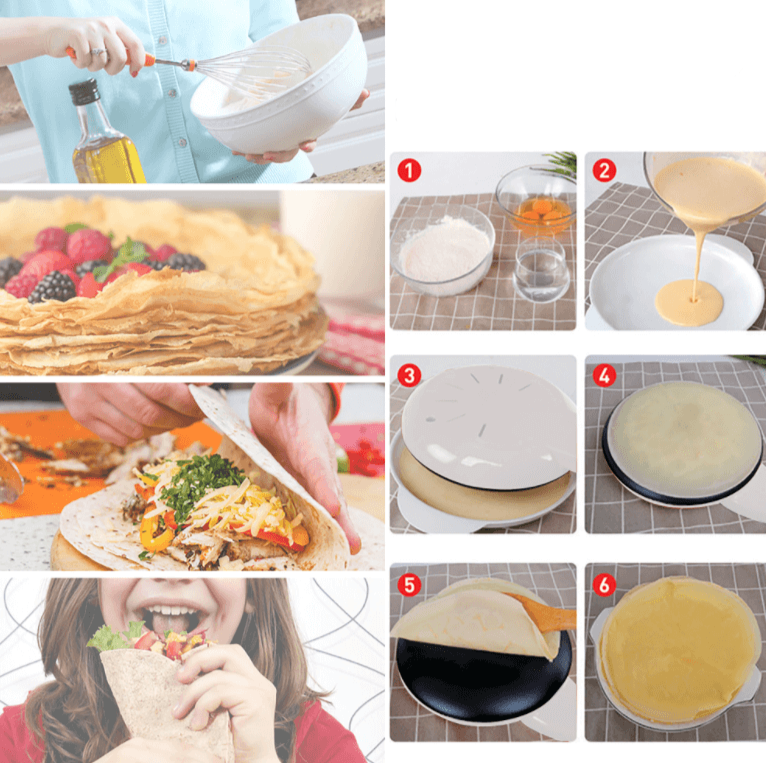 CrepeMaster - Electric Crêpe Maker for Cooking
